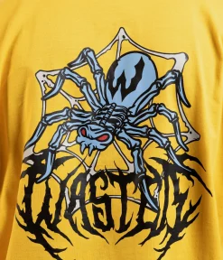 Wasted Paris Prey T-Shirt (vibrant yellow)
