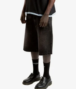 Wasted Paris Sandblast Casper Shorts (faded black)