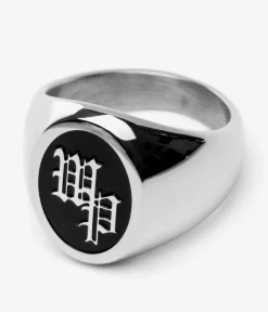 Wasted Paris Signature Ring (silver black II)