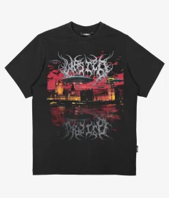 Wasted Paris Skylab T-Shirt (faded black)