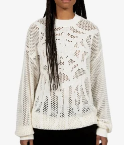 Wasted Paris Snatch Sweatshirt (off white)
