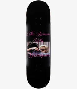 Wasted Paris Vice 8.5" Skateboard Deck (black)