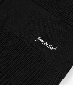 Yardsale Phantasy Knitted Full Zip Sweatshirt (black)