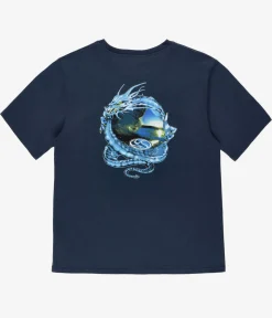 Yardsale Wave Serpent T-Shirt (navy)